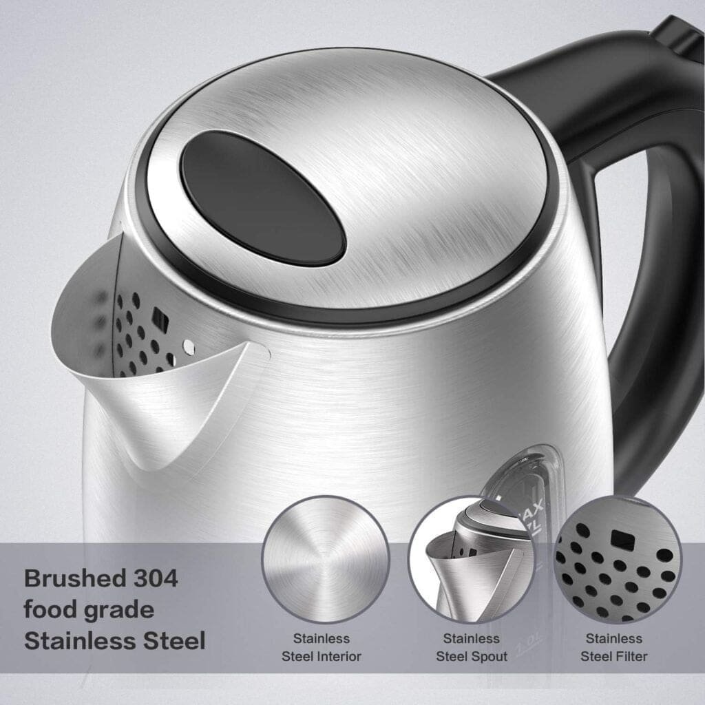 Smart Kettle by WeeKett - voice control with Amazon Alexa, Google Siri, Variable Temperature Control, Keep Warm, Stainless Steel, BPA Free, Energy Efficient, 2200W, 1.7L
