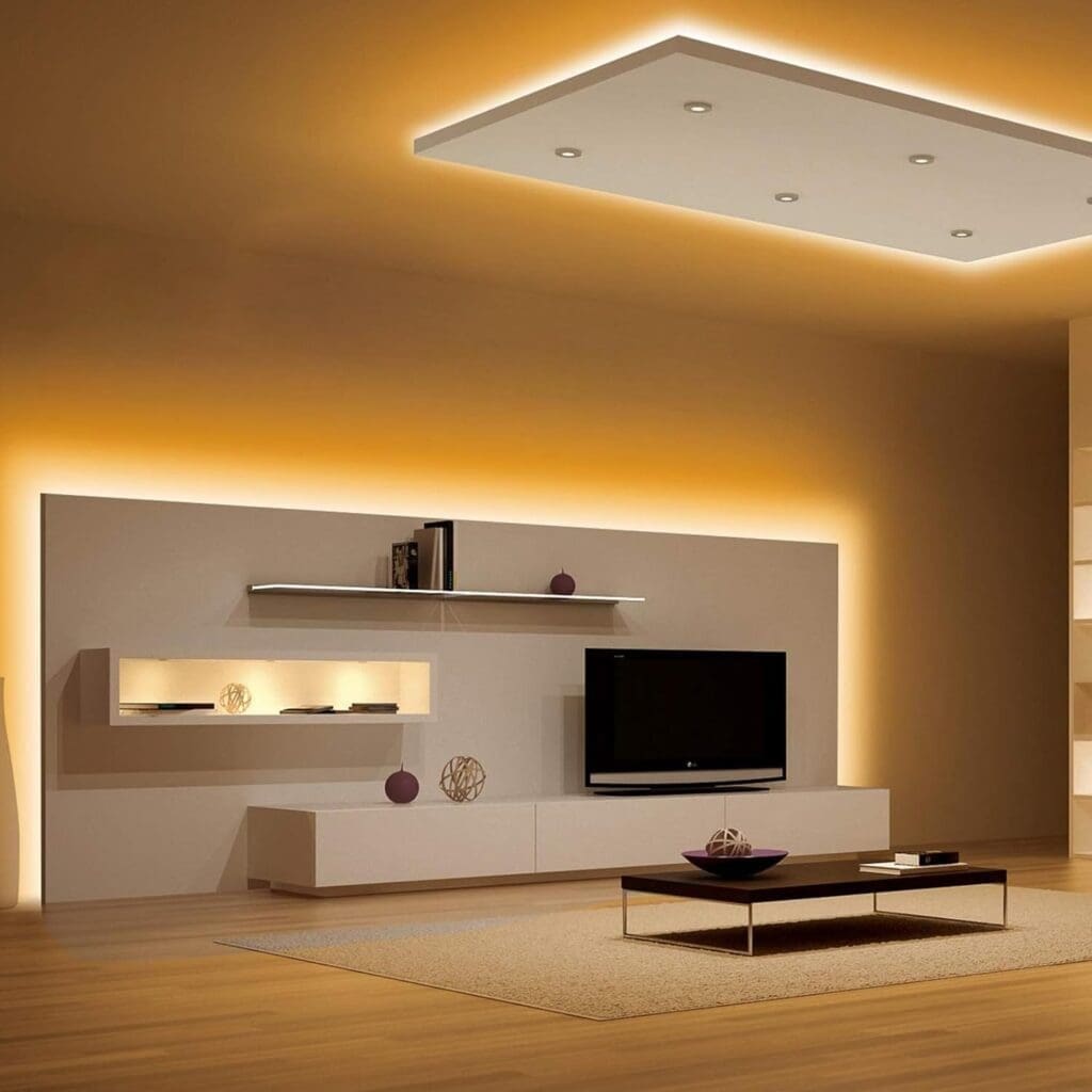 INDARUN Dimmable Led Strip Light Controller Warm White, Controlled by WiFi/App, Work with Alexa, Dimmer Controller for Android/iOS System 5V-28V, Support Voice Control, with Timing Function INDARUN Dimmable Led Strip Light Controller Warm White, Controlled by WiFi/App, Work with Alexa, Dimmer Controller for Android/iOS System 5V-28V, Support Voice Control, with Timing Function